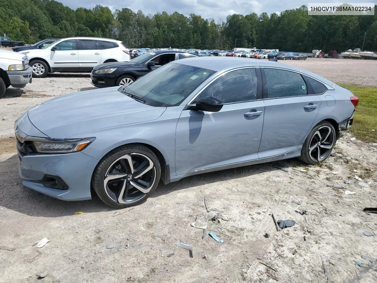 2021 Honda Accord Sport VIN: 1HGCV1F38MA102234 Lot: 70754614