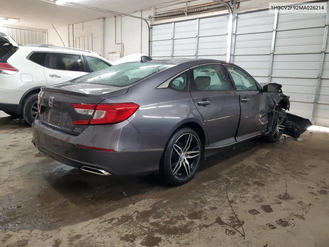 2021 Honda Accord Touring VIN: 1HGCV2F92MA026214 Lot: 70771054