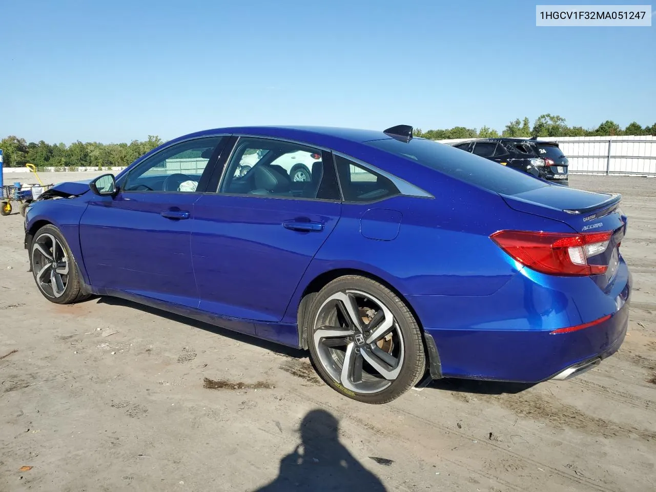 2021 Honda Accord Sport VIN: 1HGCV1F32MA051247 Lot: 70810894