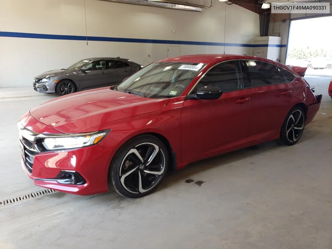 2021 Honda Accord Sport Se VIN: 1HGCV1F49MA090331 Lot: 70848554