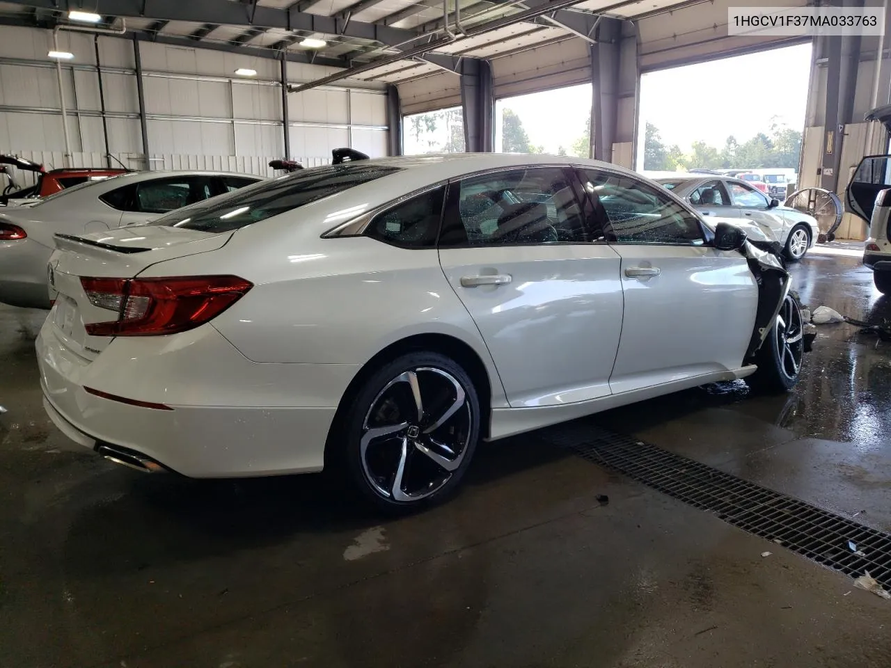 1HGCV1F37MA033763 2021 Honda Accord Sport