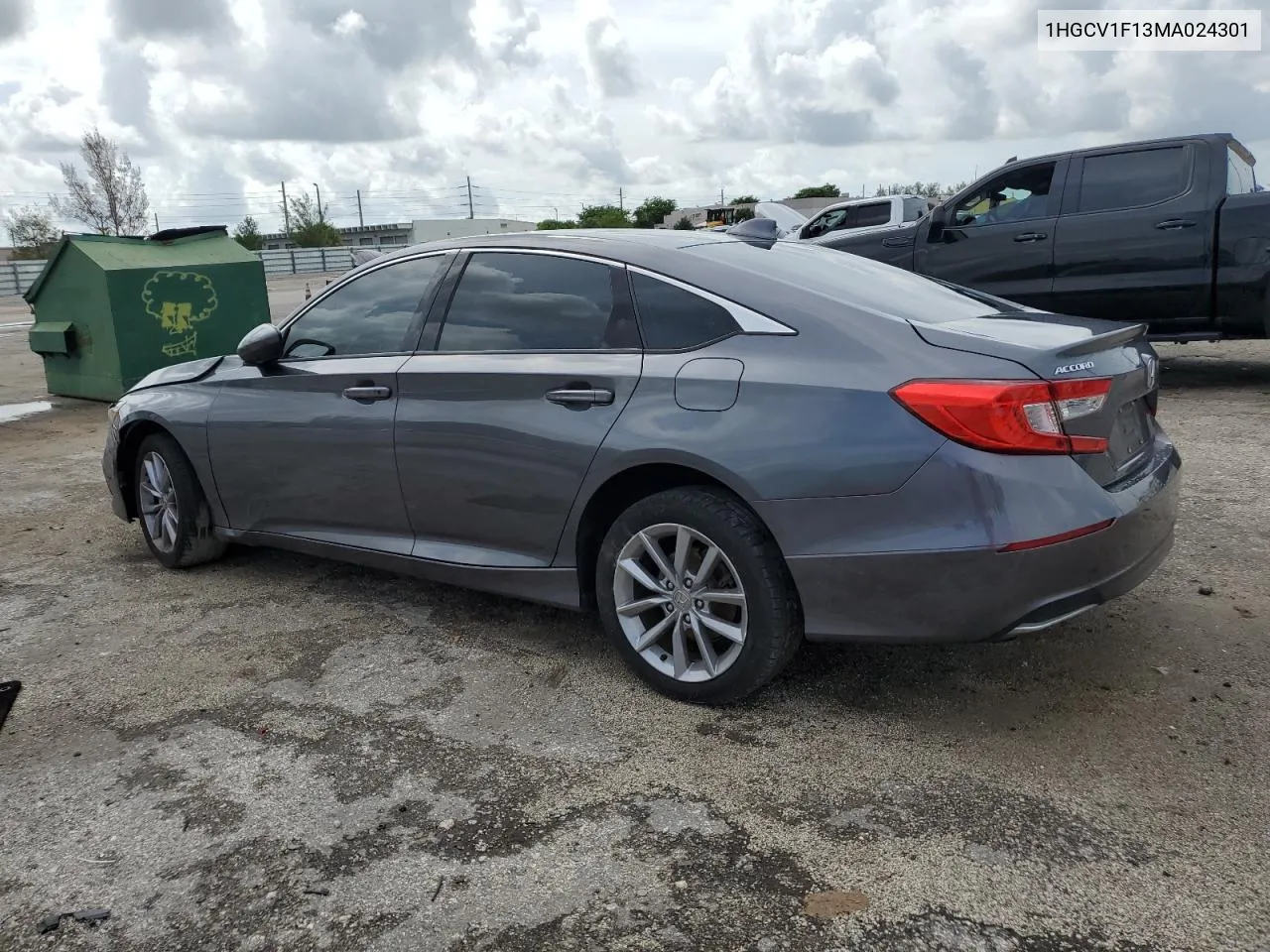 1HGCV1F13MA024301 2021 Honda Accord Lx