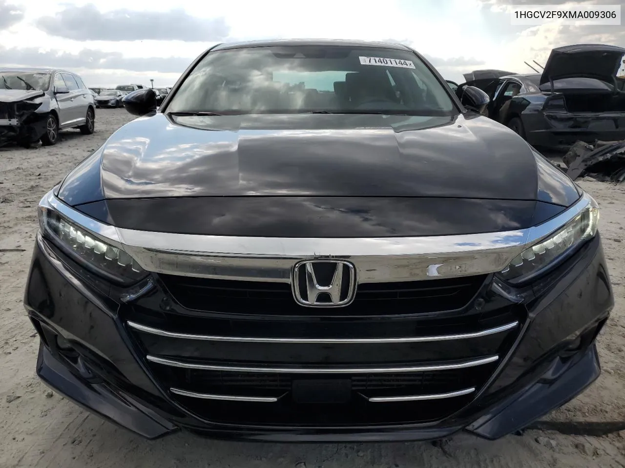 2021 Honda Accord Touring VIN: 1HGCV2F9XMA009306 Lot: 71401144