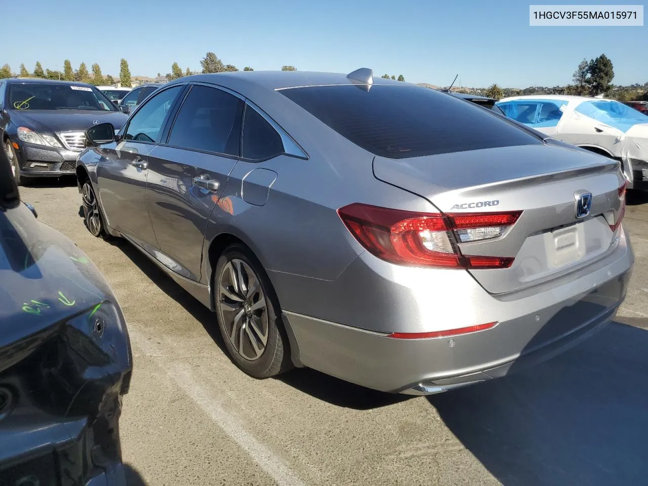 1HGCV3F55MA015971 2021 Honda Accord Hybrid Exl