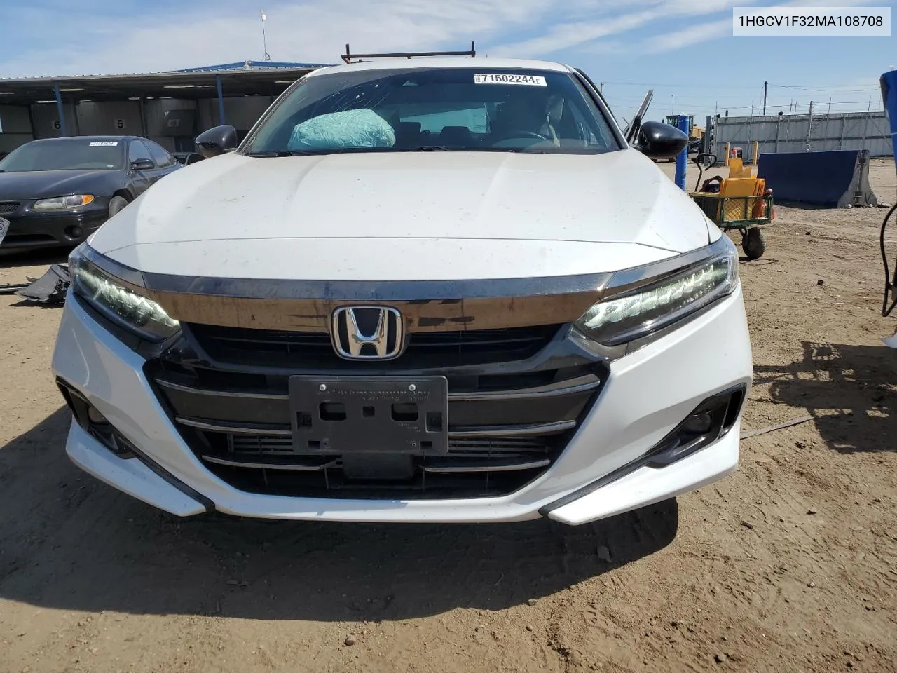 2021 Honda Accord Sport VIN: 1HGCV1F32MA108708 Lot: 71502244