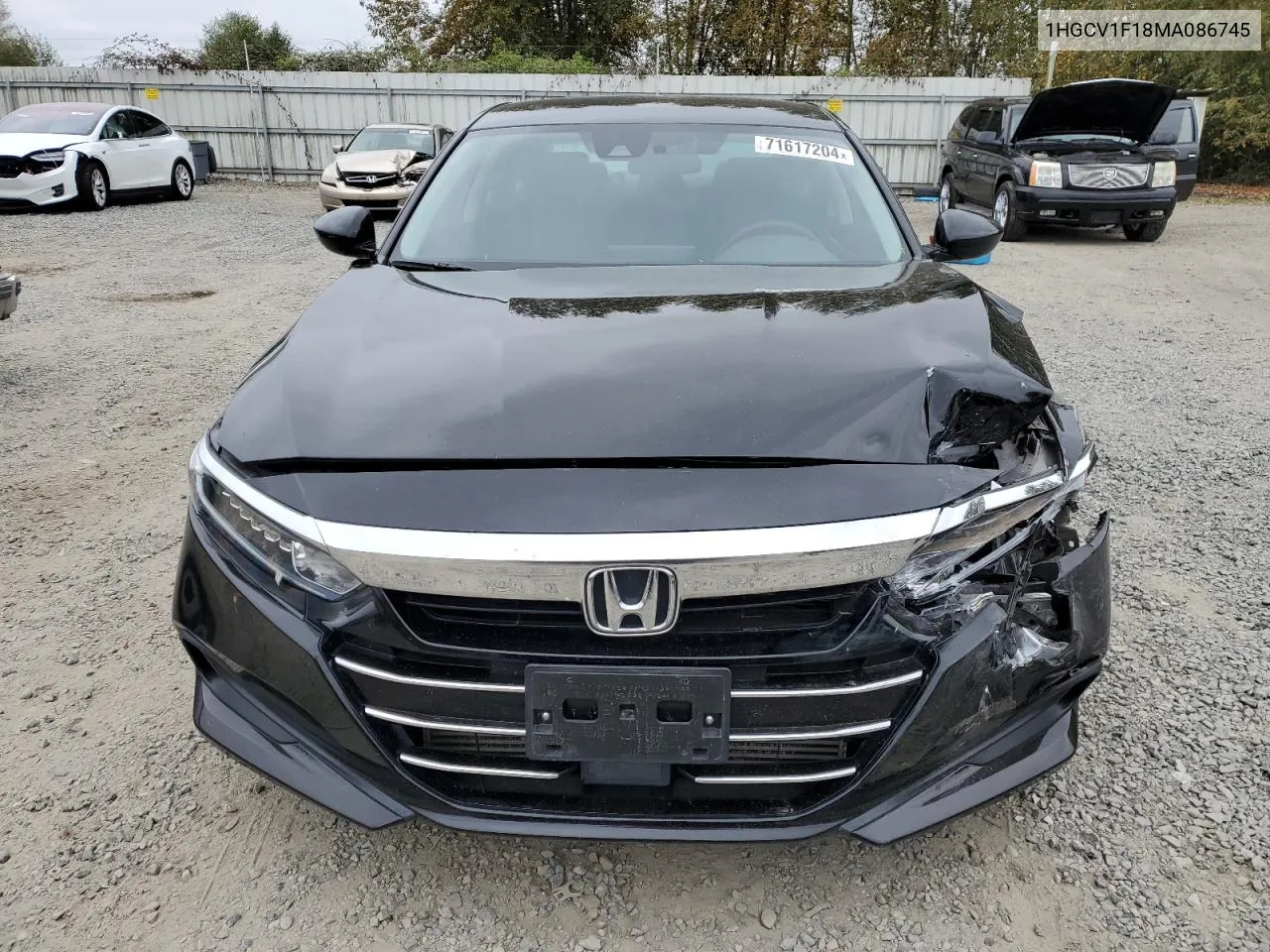 1HGCV1F18MA086745 2021 Honda Accord Lx