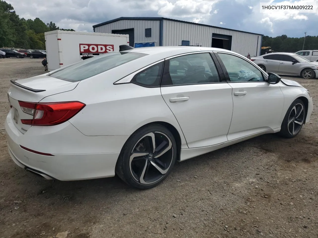 2021 Honda Accord Sport VIN: 1HGCV1F37MA009222 Lot: 71687204