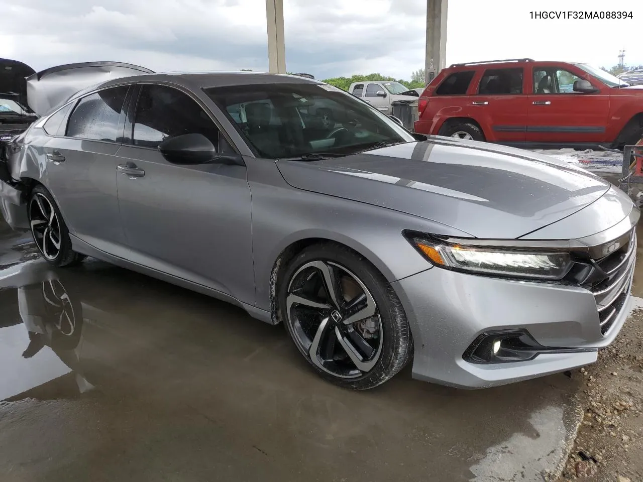 2021 Honda Accord Sport VIN: 1HGCV1F32MA088394 Lot: 71992464