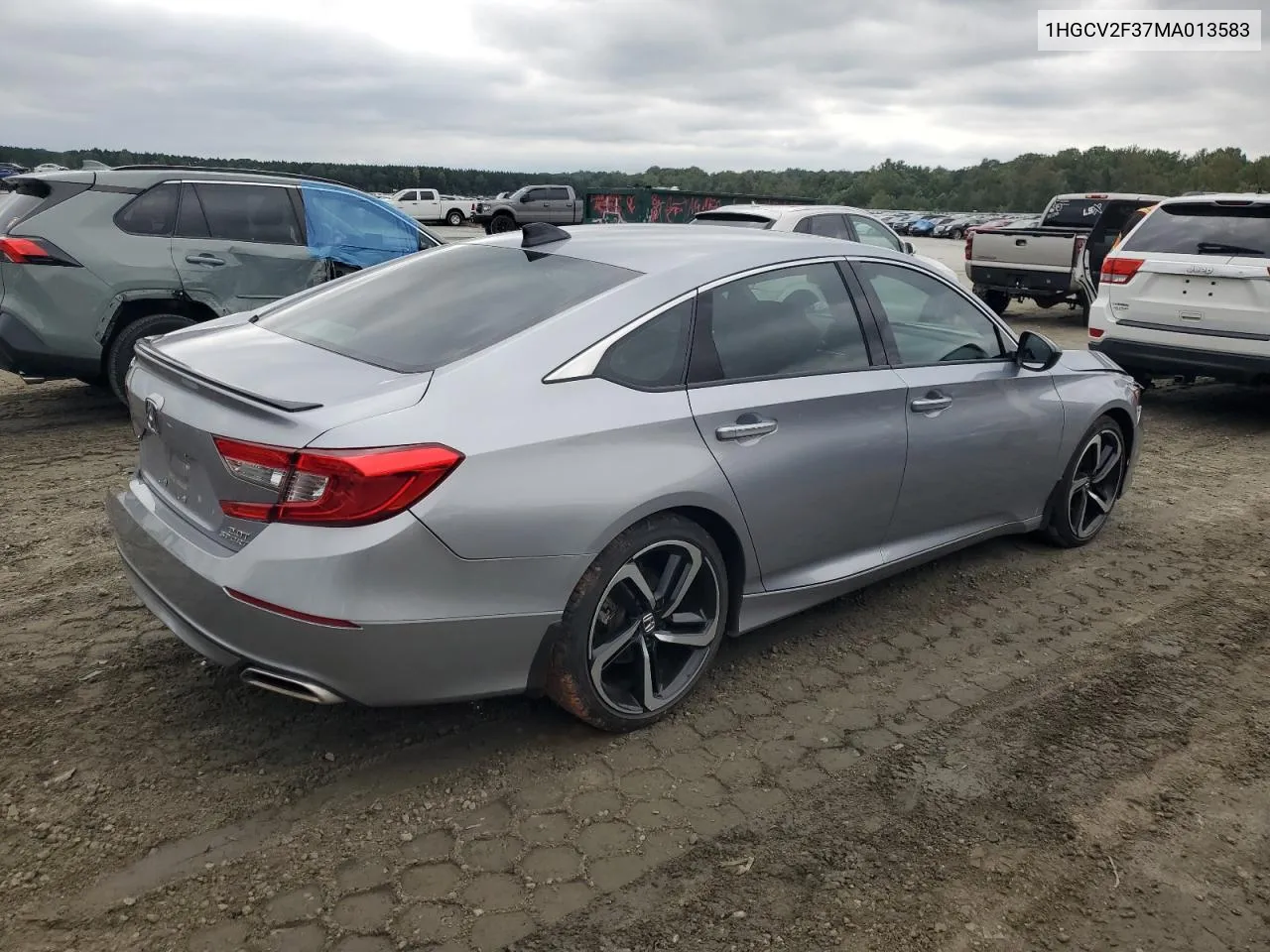 2021 Honda Accord Sport VIN: 1HGCV2F37MA013583 Lot: 72169434