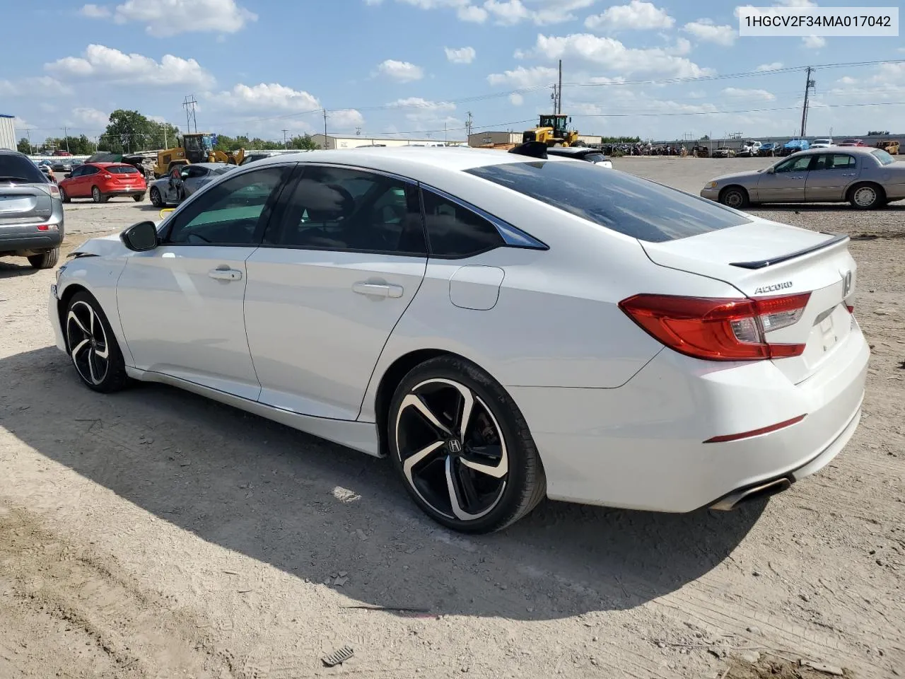 1HGCV2F34MA017042 2021 Honda Accord Sport