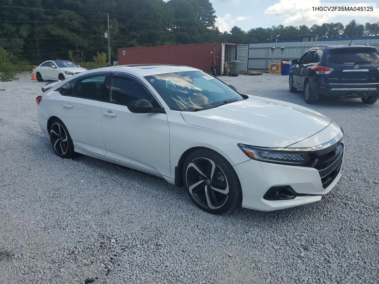 2021 Honda Accord Sport VIN: 1HGCV2F35MA045125 Lot: 72598154