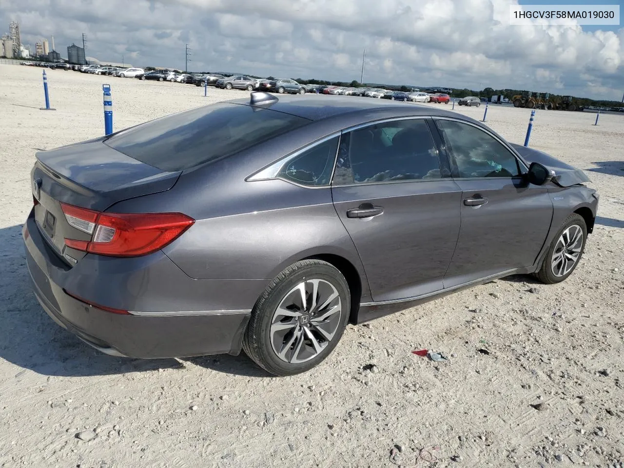 2021 Honda Accord Hybrid Exl VIN: 1HGCV3F58MA019030 Lot: 72619264