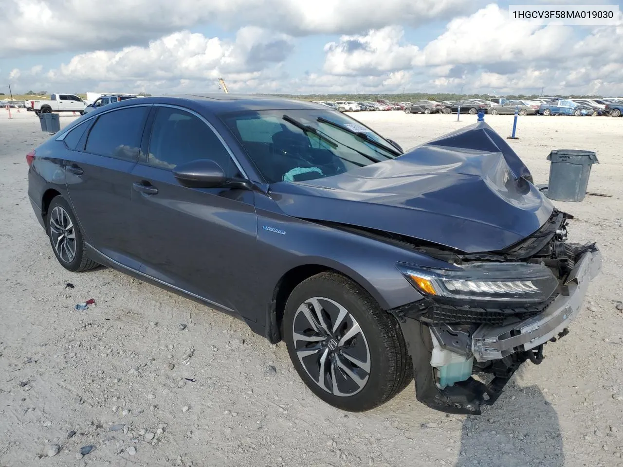 2021 Honda Accord Hybrid Exl VIN: 1HGCV3F58MA019030 Lot: 72619264