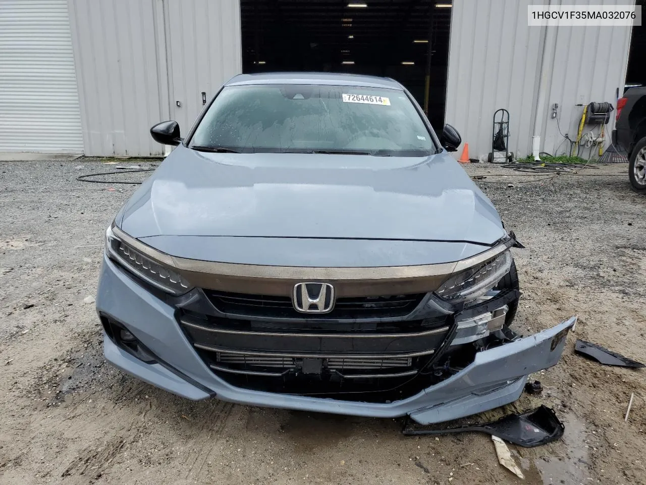 2021 Honda Accord Sport VIN: 1HGCV1F35MA032076 Lot: 72644614