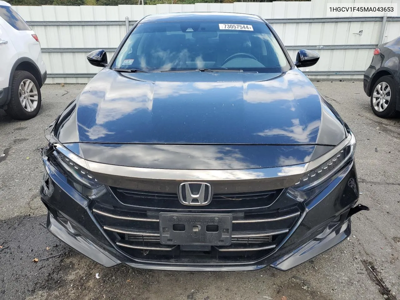 2021 Honda Accord Sport Se VIN: 1HGCV1F45MA043653 Lot: 73057544