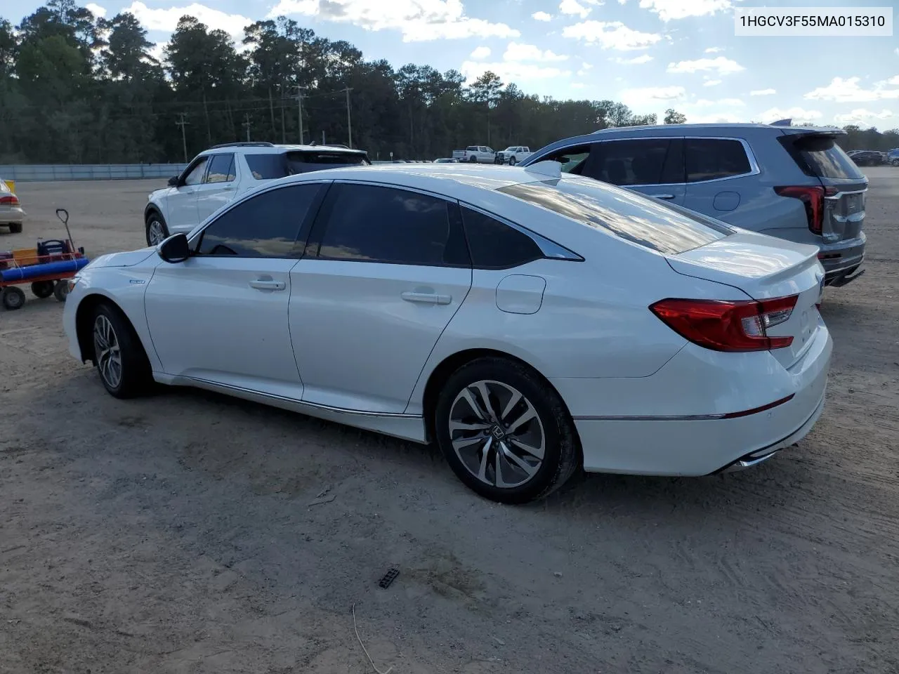 2021 Honda Accord Hybrid Exl VIN: 1HGCV3F55MA015310 Lot: 73089244