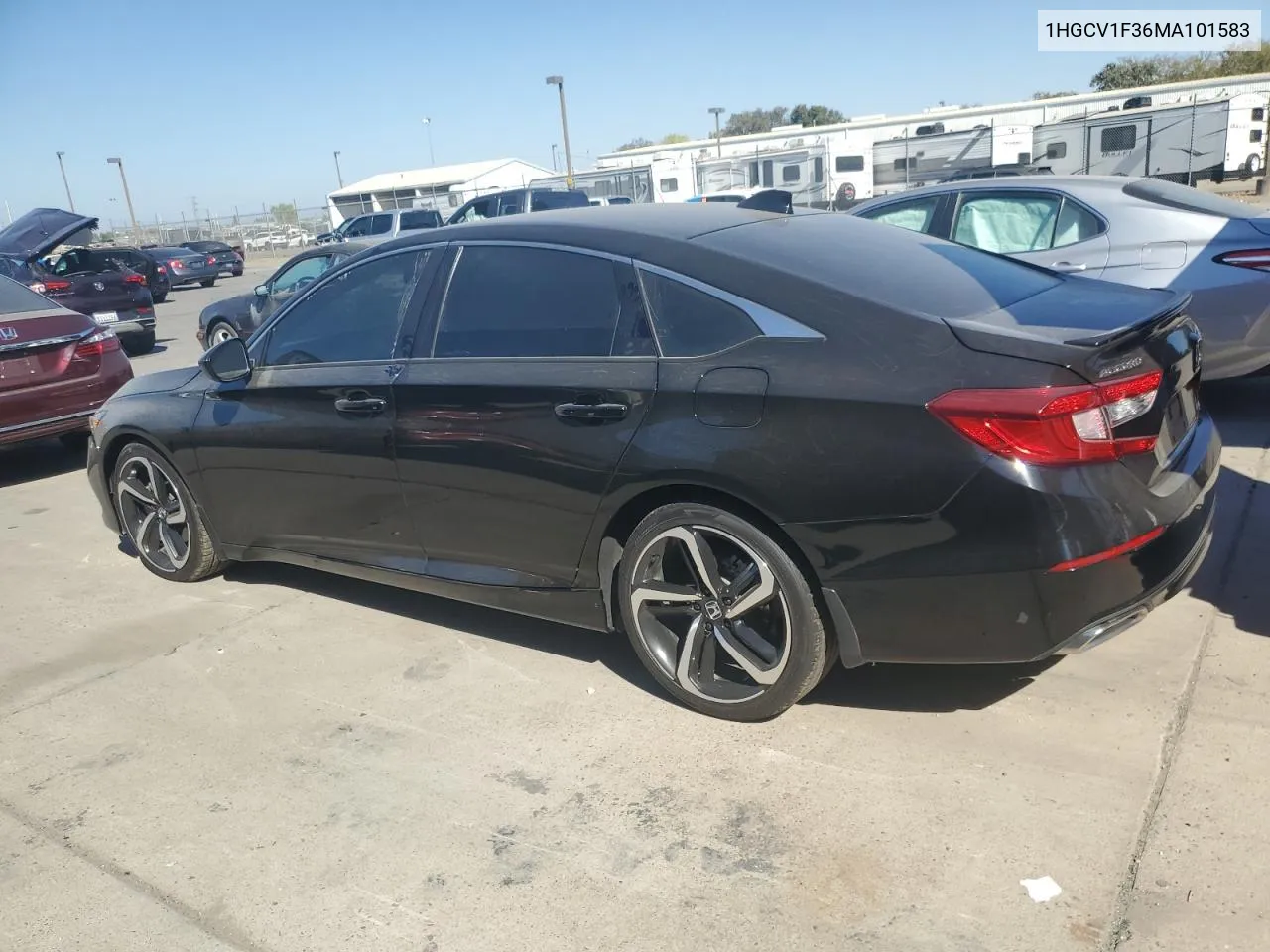 2021 Honda Accord Sport VIN: 1HGCV1F36MA101583 Lot: 73582564