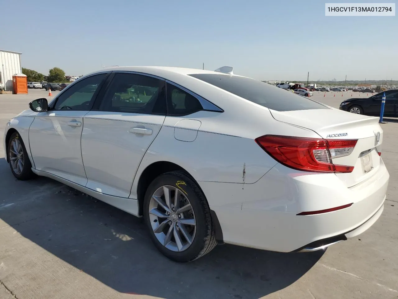 2021 Honda Accord Lx VIN: 1HGCV1F13MA012794 Lot: 73746494