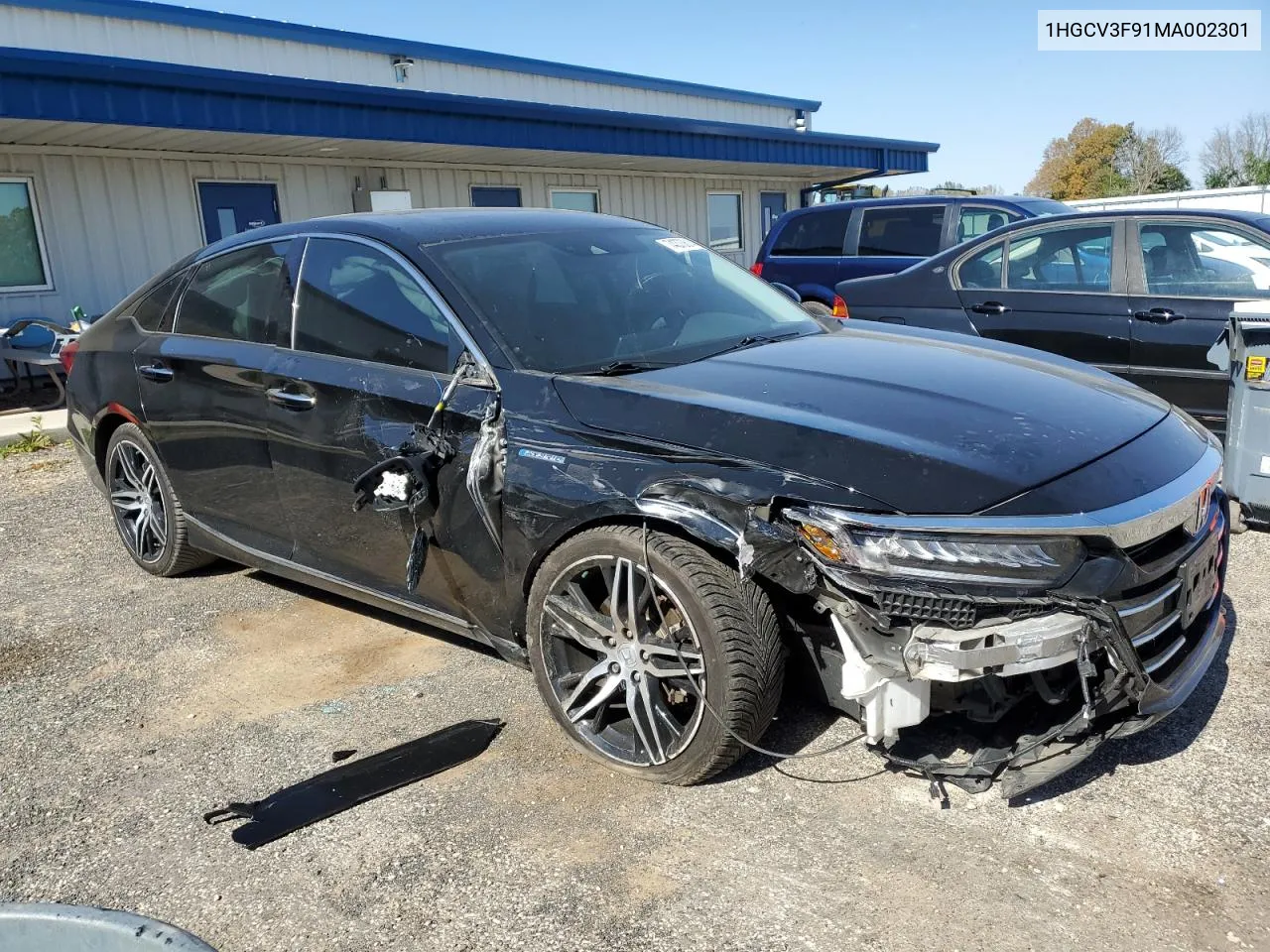 1HGCV3F91MA002301 2021 Honda Accord Touring Hybrid