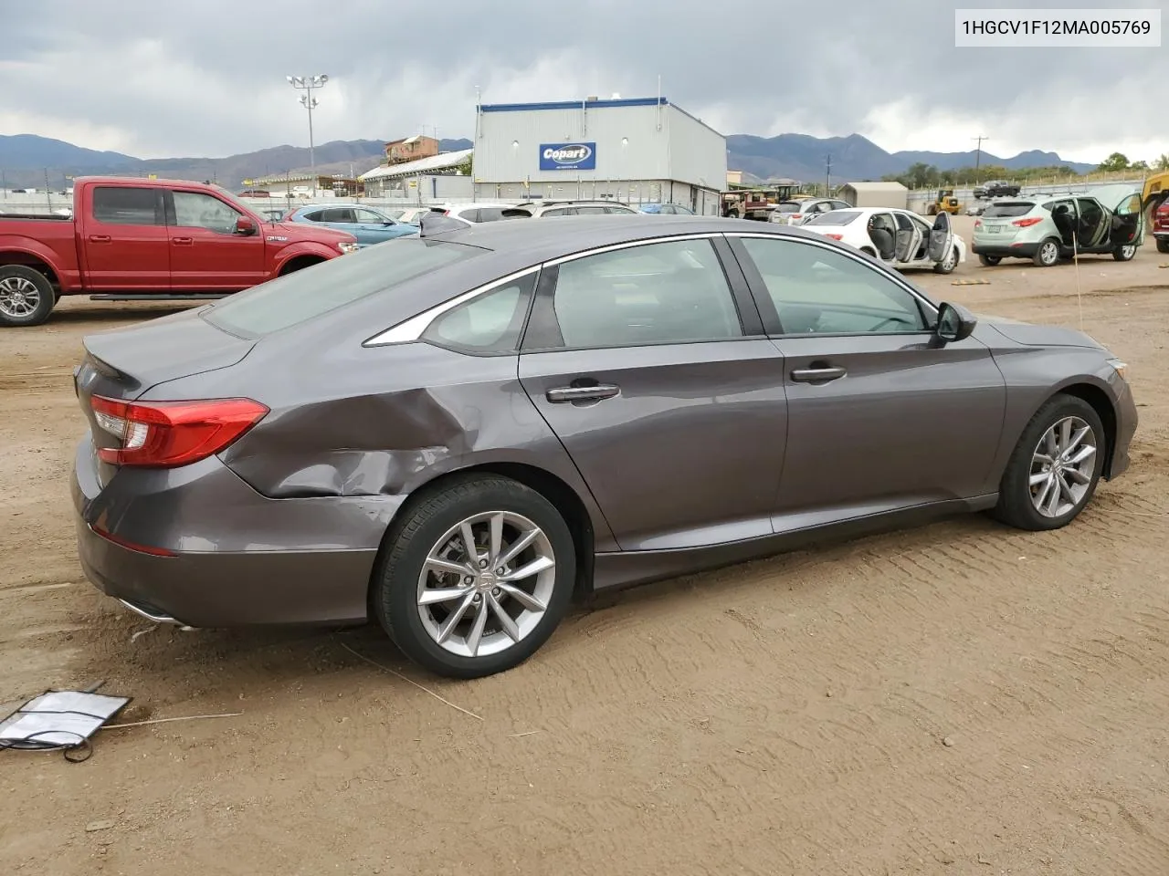 2021 Honda Accord Lx VIN: 1HGCV1F12MA005769 Lot: 74701254