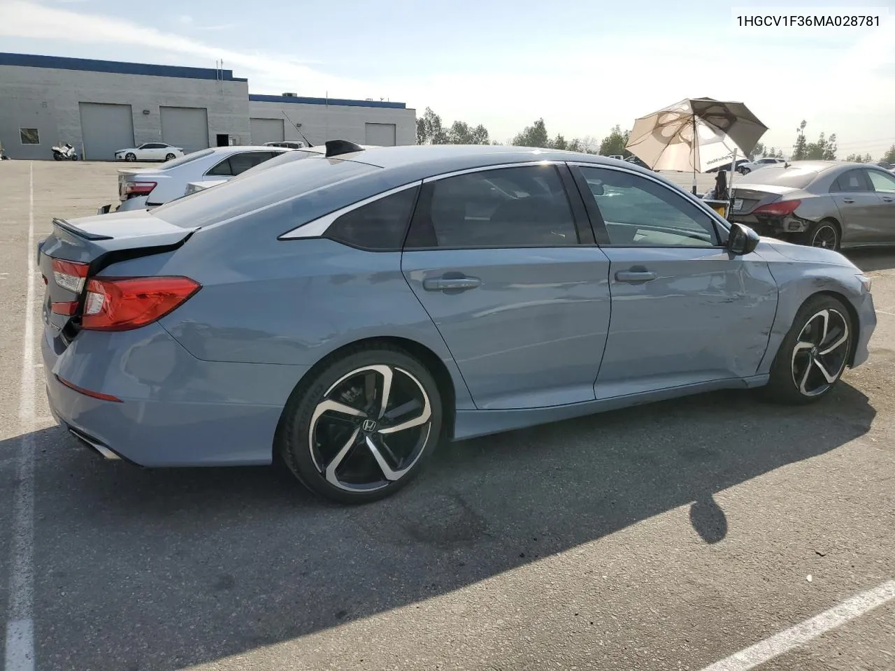 2021 Honda Accord Sport VIN: 1HGCV1F36MA028781 Lot: 74773154