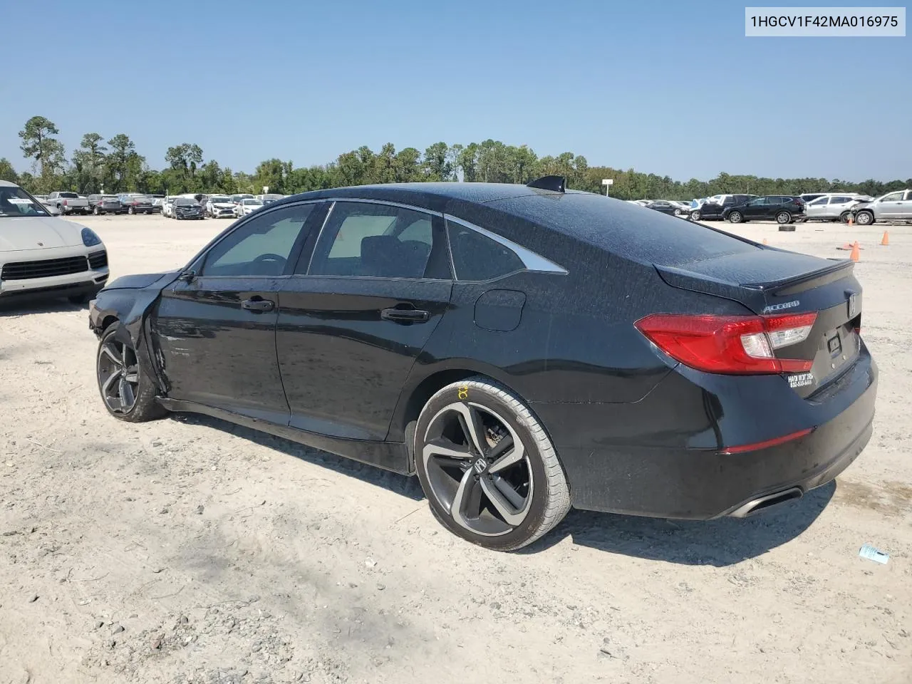 2021 Honda Accord Sport Se VIN: 1HGCV1F42MA016975 Lot: 75229654