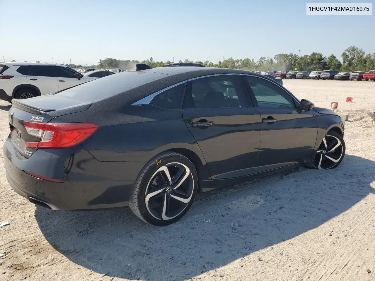 2021 Honda Accord Sport Se VIN: 1HGCV1F42MA016975 Lot: 75229654