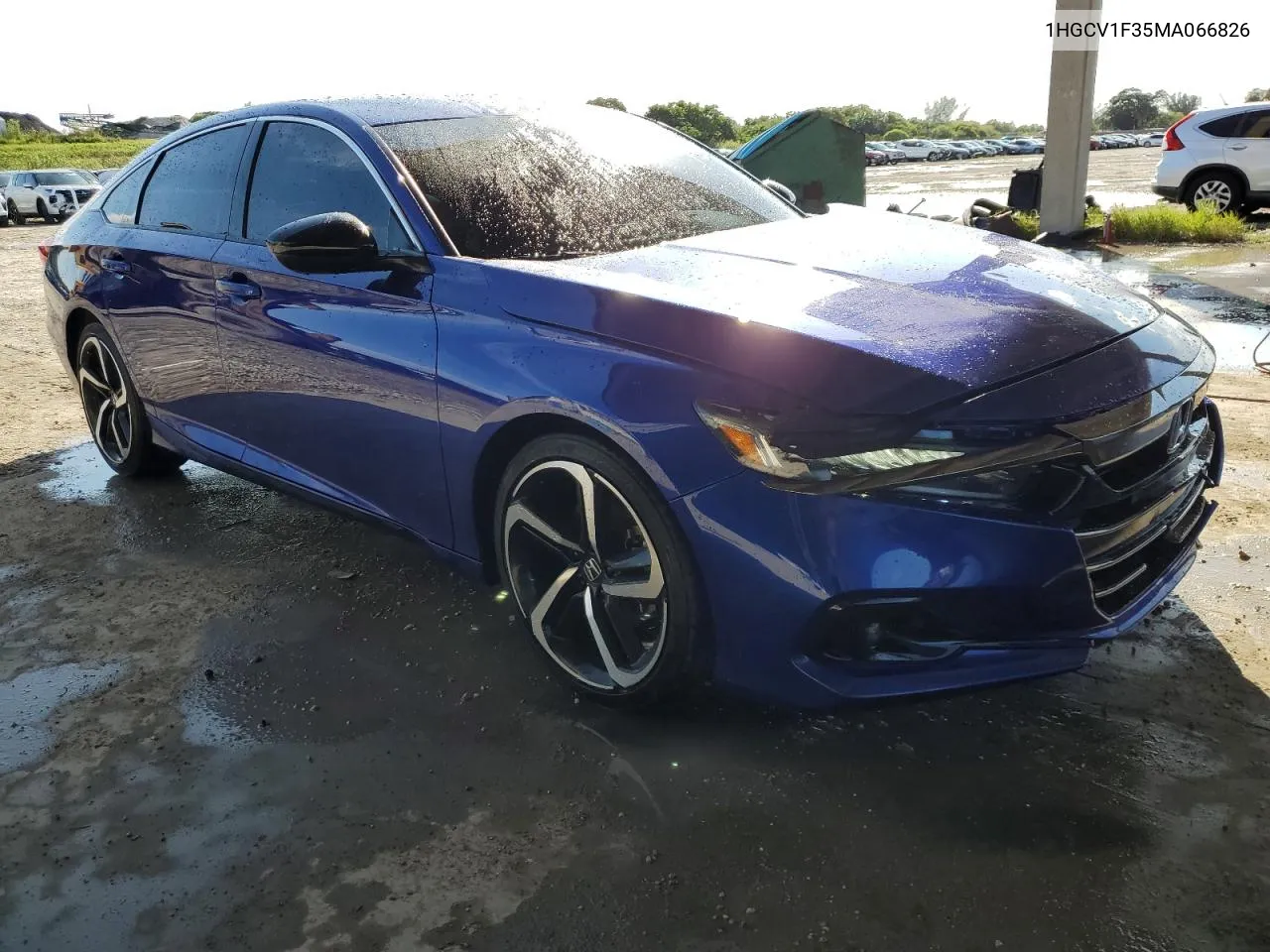 2021 Honda Accord Sport VIN: 1HGCV1F35MA066826 Lot: 75402114