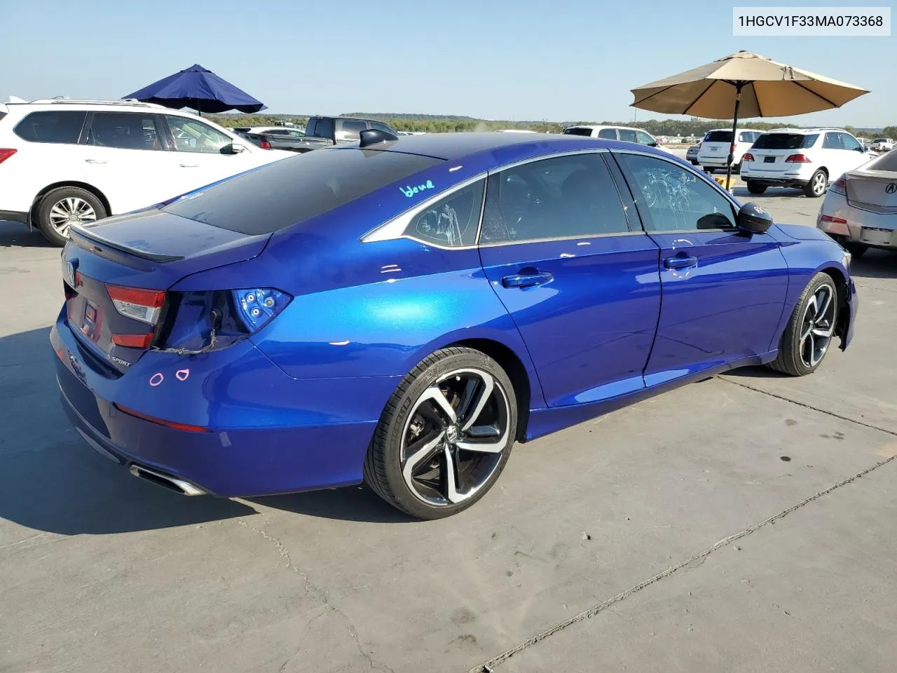 1HGCV1F33MA073368 2021 Honda Accord Sport