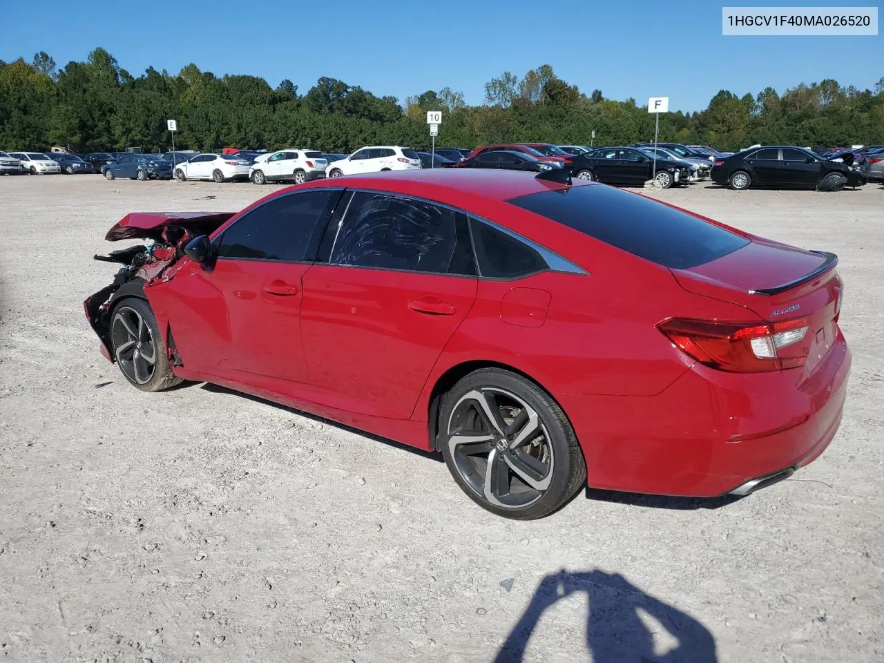 1HGCV1F40MA026520 2021 Honda Accord Sport Se