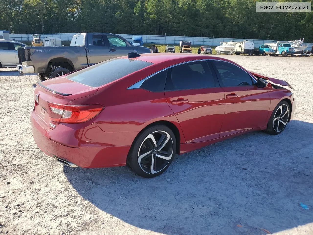 1HGCV1F40MA026520 2021 Honda Accord Sport Se