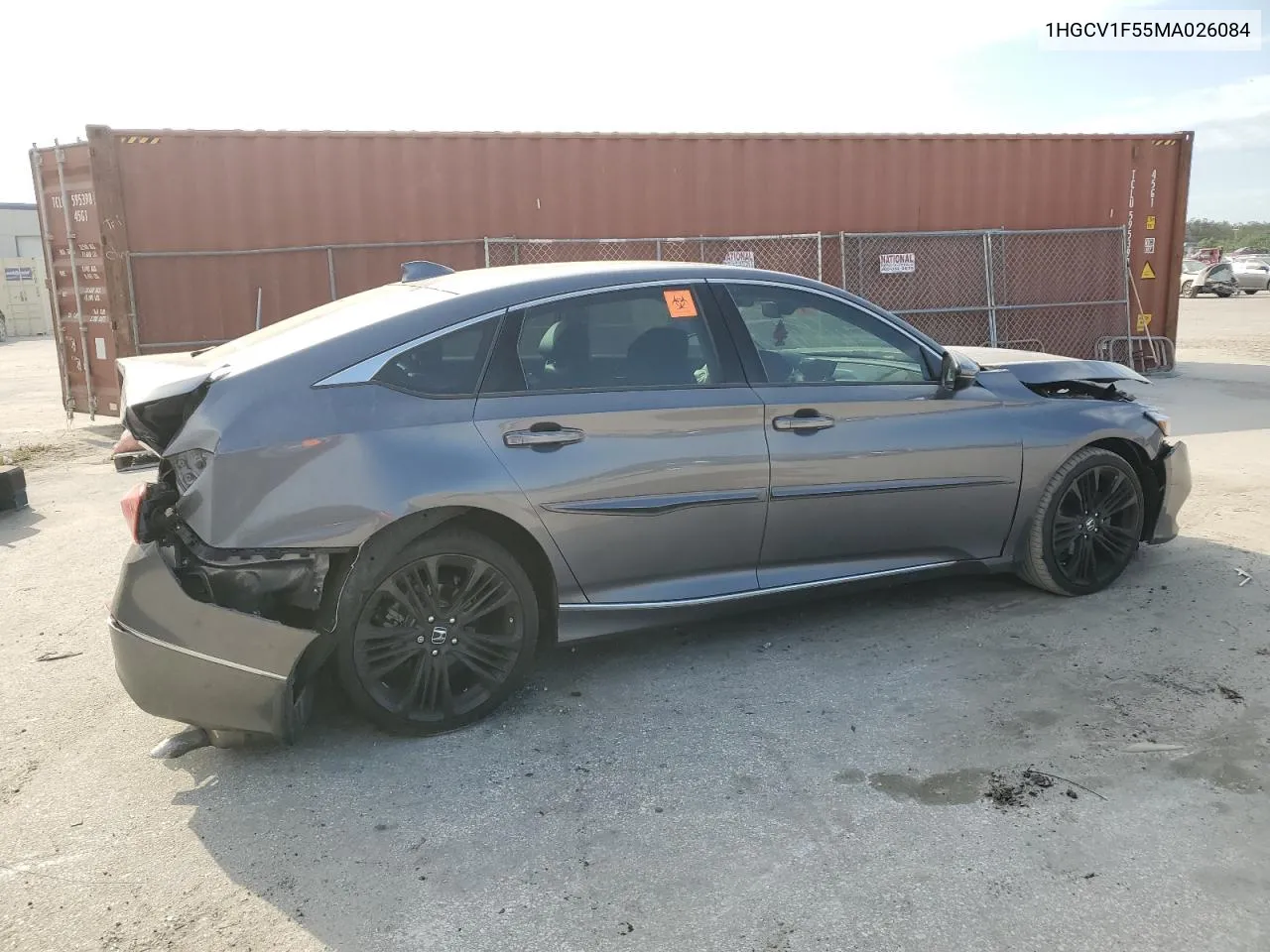 1HGCV1F55MA026084 2021 Honda Accord Exl