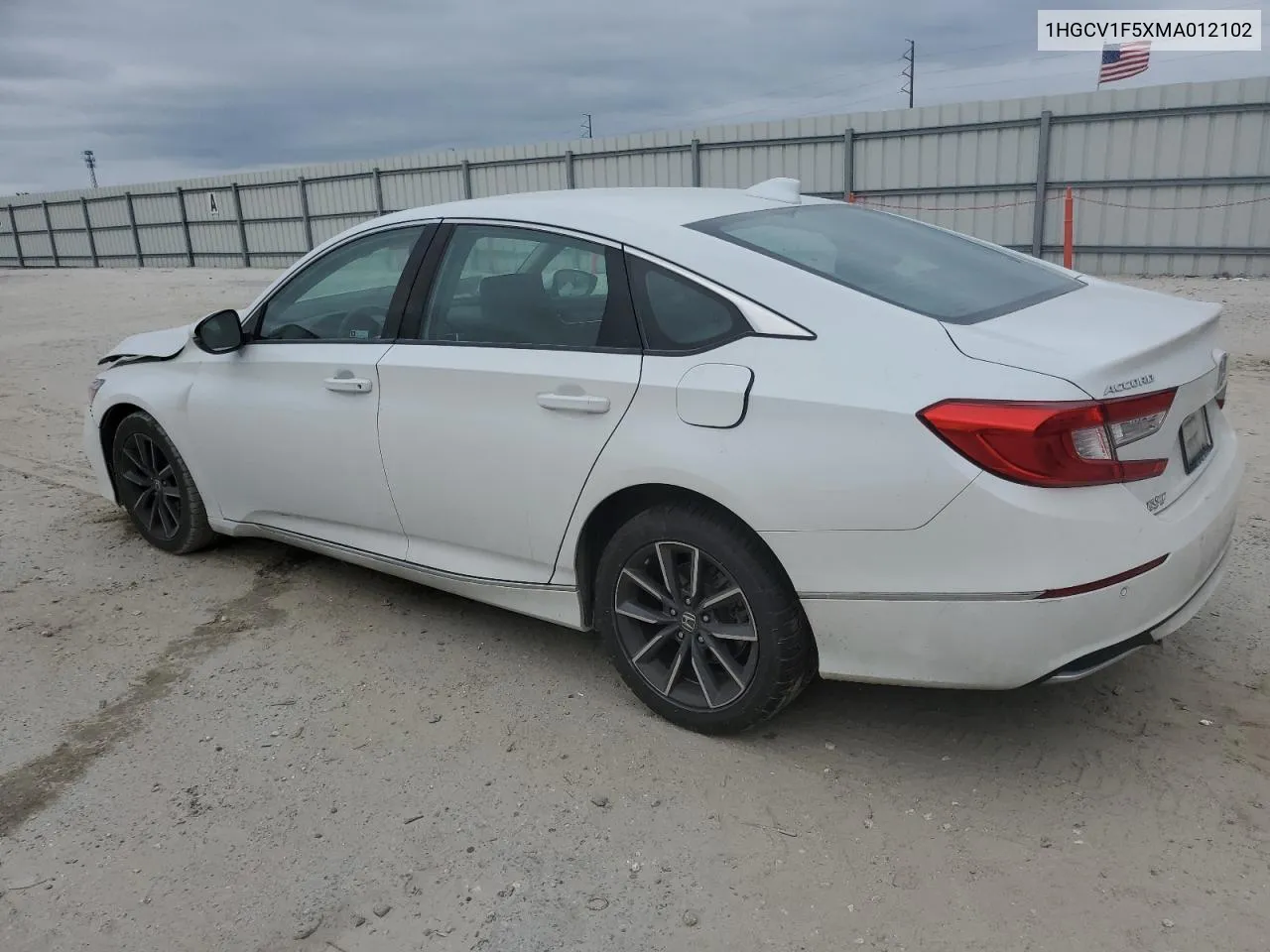 2021 Honda Accord Exl VIN: 1HGCV1F5XMA012102 Lot: 76889644