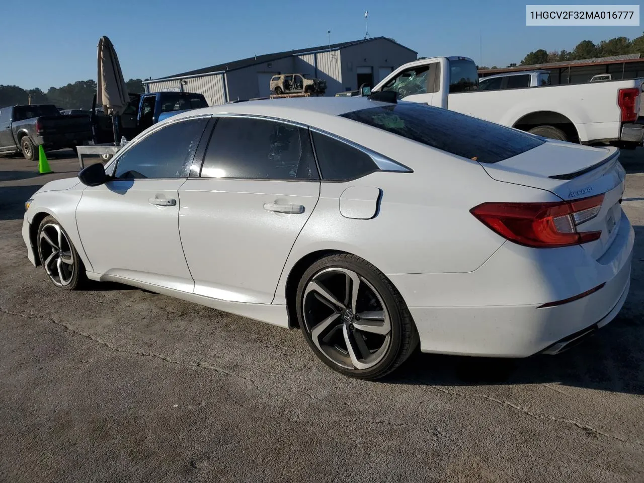 2021 Honda Accord Sport VIN: 1HGCV2F32MA016777 Lot: 77083784