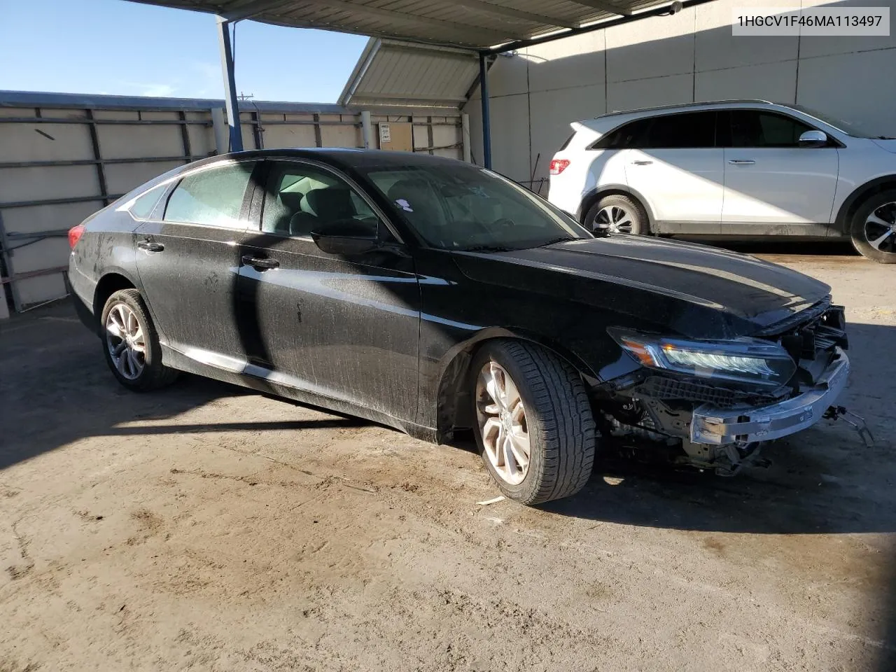 1HGCV1F46MA113497 2021 Honda Accord Sport Se