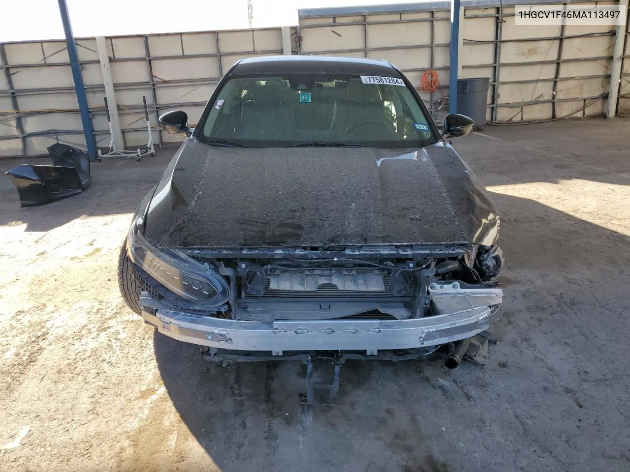 1HGCV1F46MA113497 2021 Honda Accord Sport Se