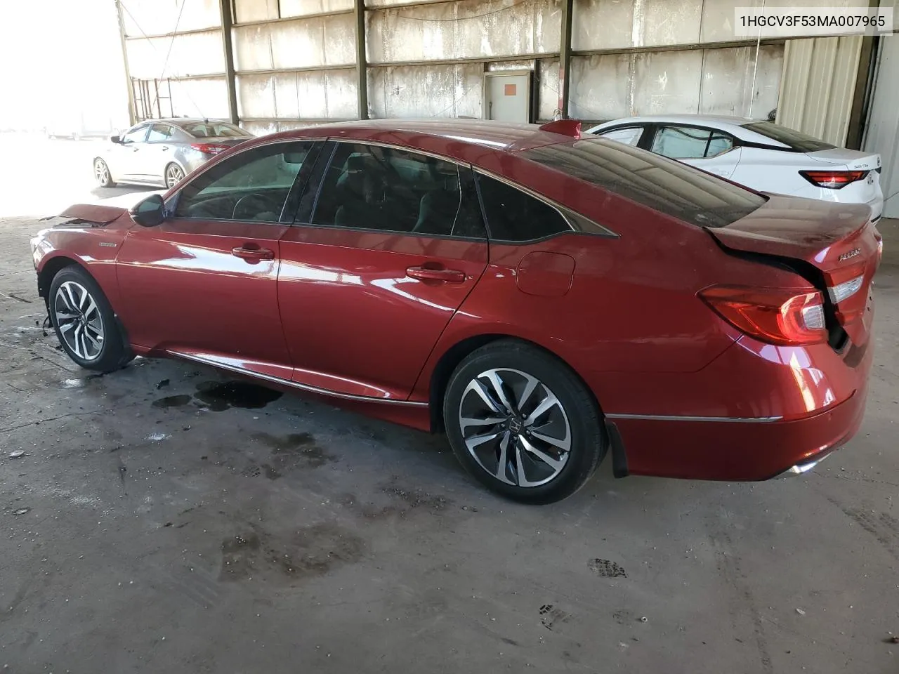 1HGCV3F53MA007965 2021 Honda Accord Hybrid Exl