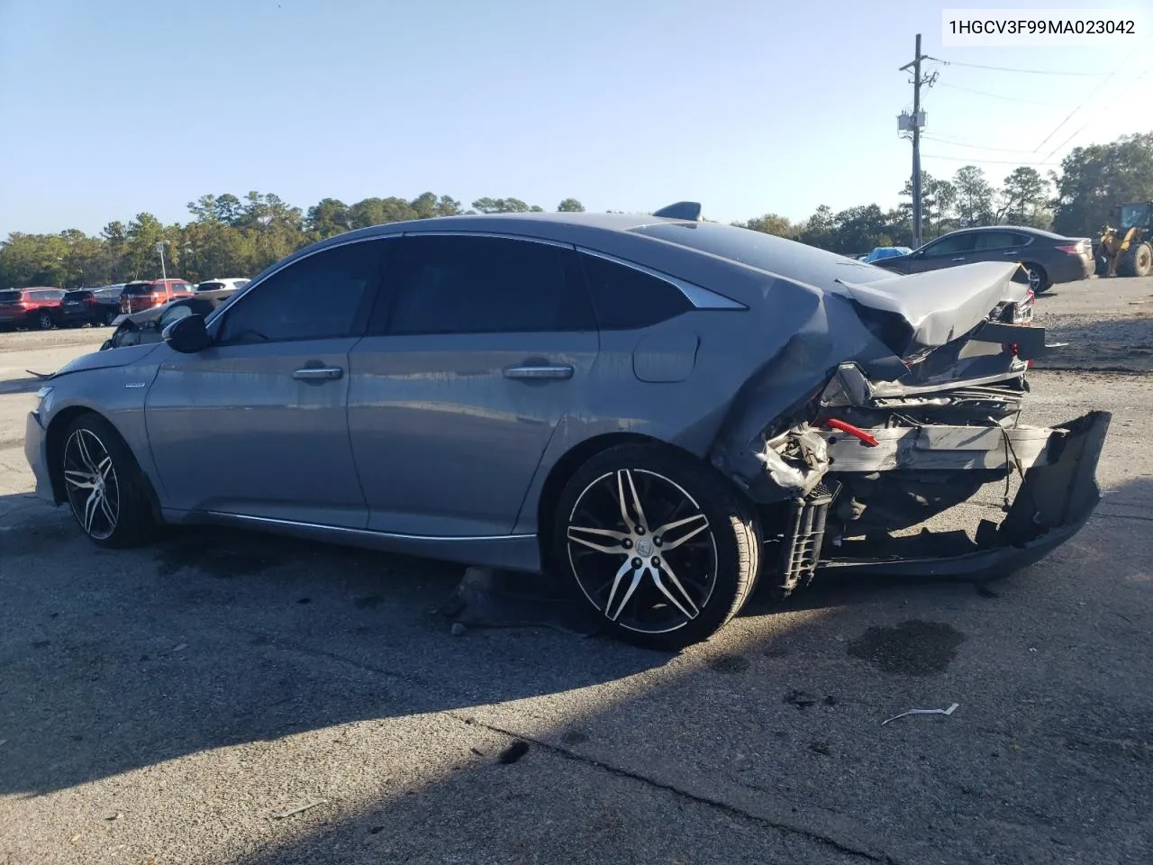 2021 Honda Accord Touring Hybrid VIN: 1HGCV3F99MA023042 Lot: 78383564