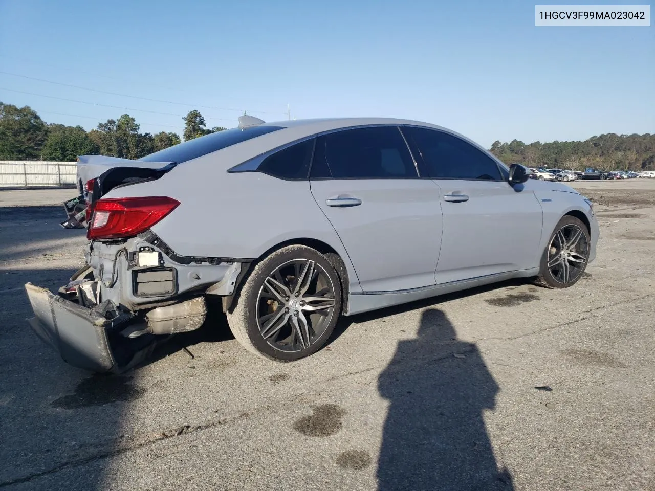 2021 Honda Accord Touring Hybrid VIN: 1HGCV3F99MA023042 Lot: 78383564