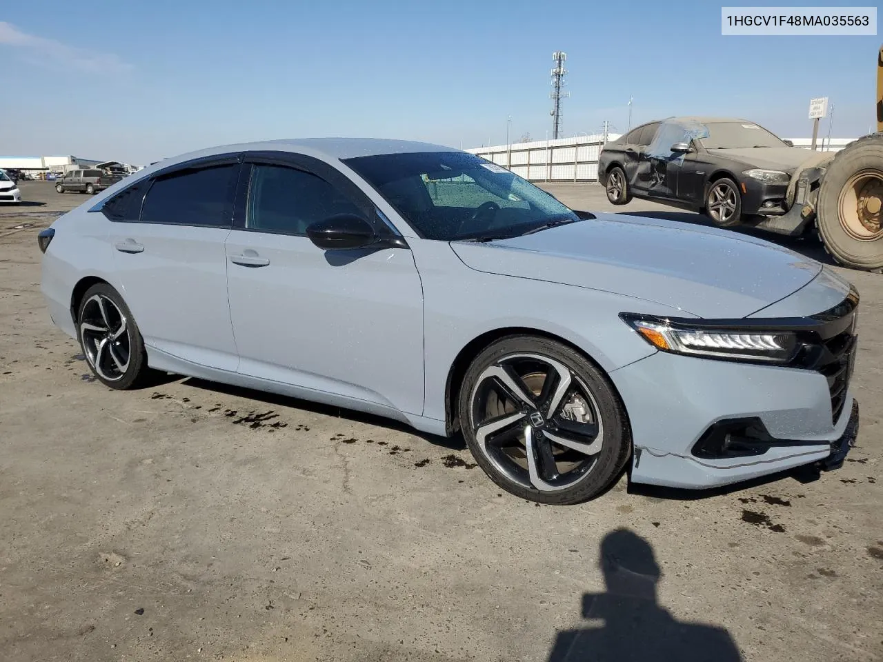 2021 Honda Accord Sport Se VIN: 1HGCV1F48MA035563 Lot: 78534164