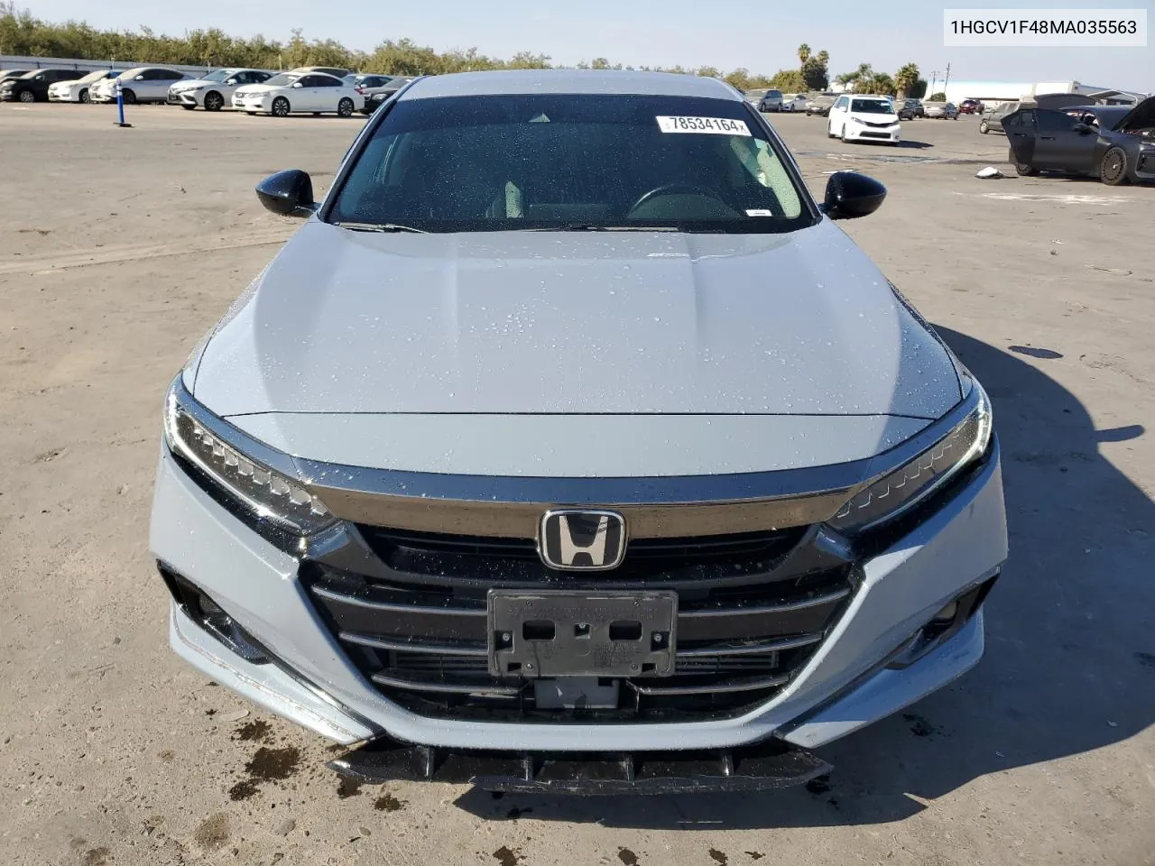 2021 Honda Accord Sport Se VIN: 1HGCV1F48MA035563 Lot: 78534164