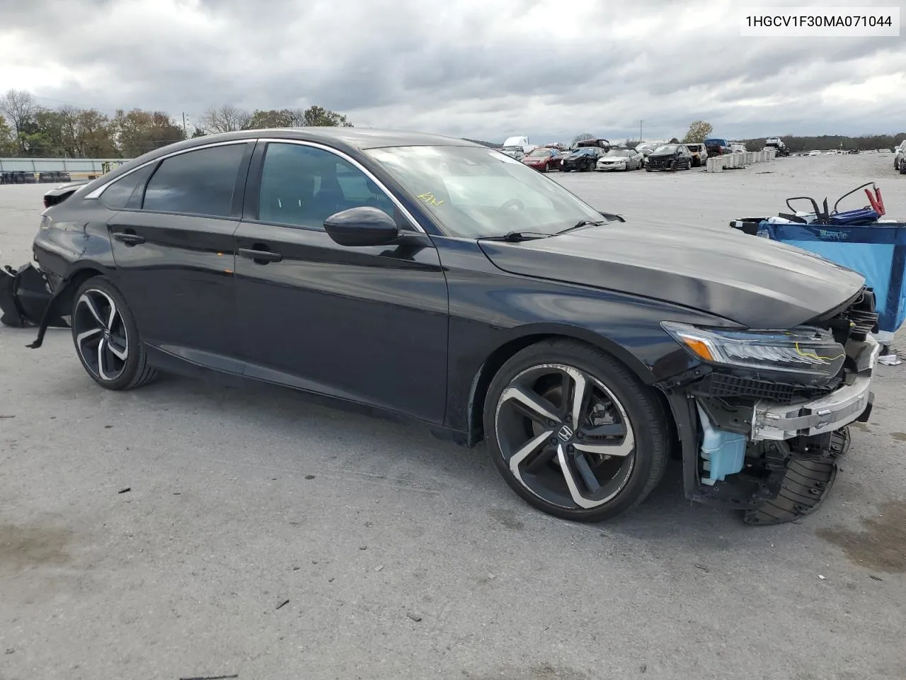 2021 Honda Accord Sport VIN: 1HGCV1F30MA071044 Lot: 79178384