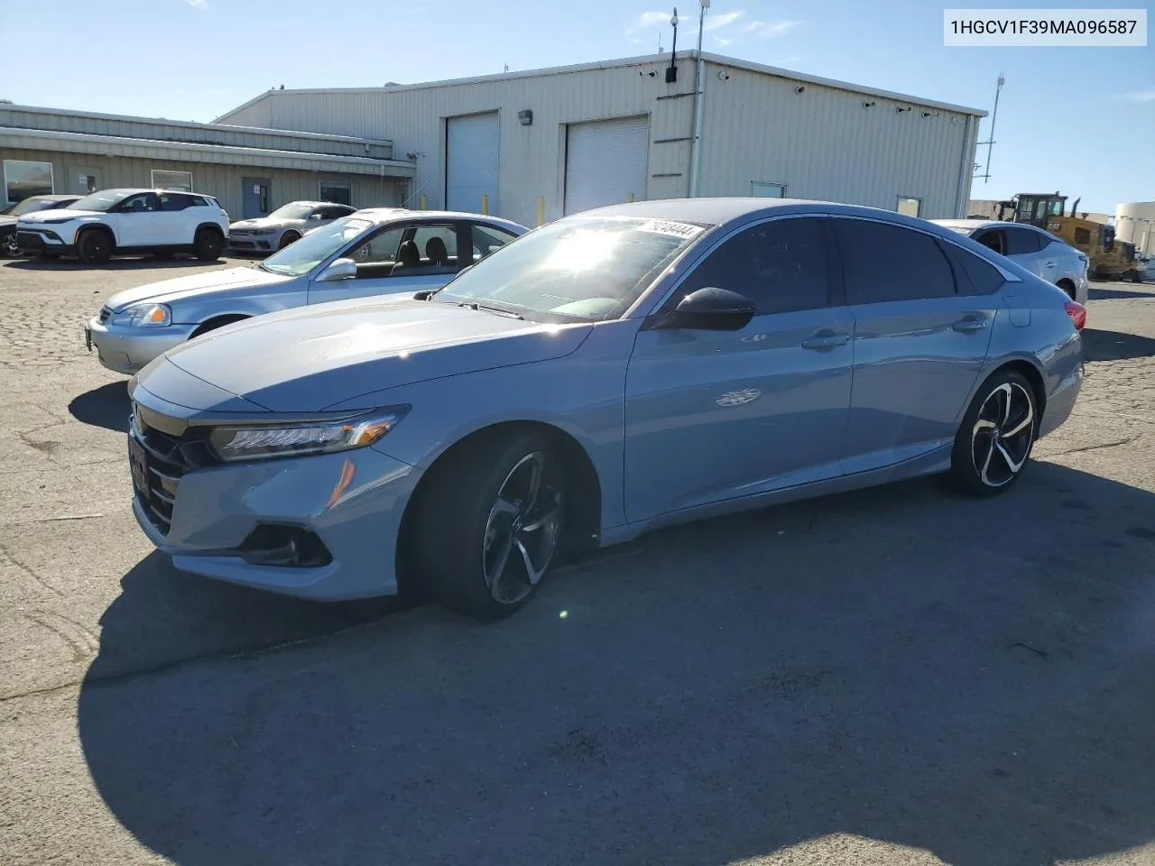 2021 Honda Accord Sport VIN: 1HGCV1F39MA096587 Lot: 79248444