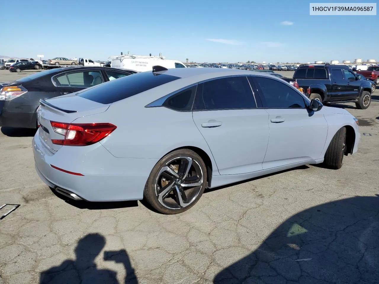 2021 Honda Accord Sport VIN: 1HGCV1F39MA096587 Lot: 79248444