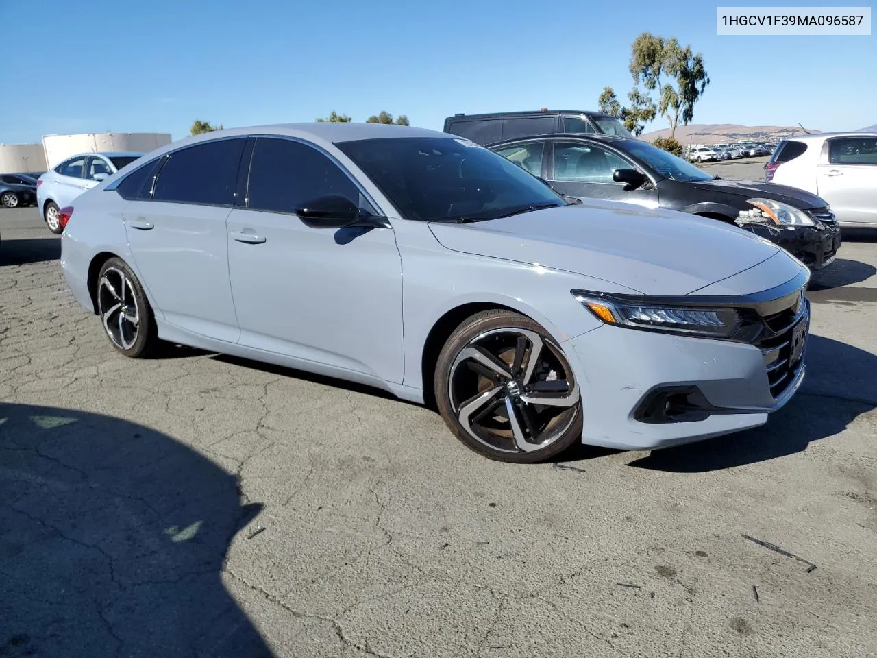 2021 Honda Accord Sport VIN: 1HGCV1F39MA096587 Lot: 79248444