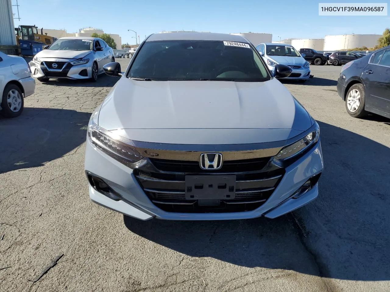 2021 Honda Accord Sport VIN: 1HGCV1F39MA096587 Lot: 79248444