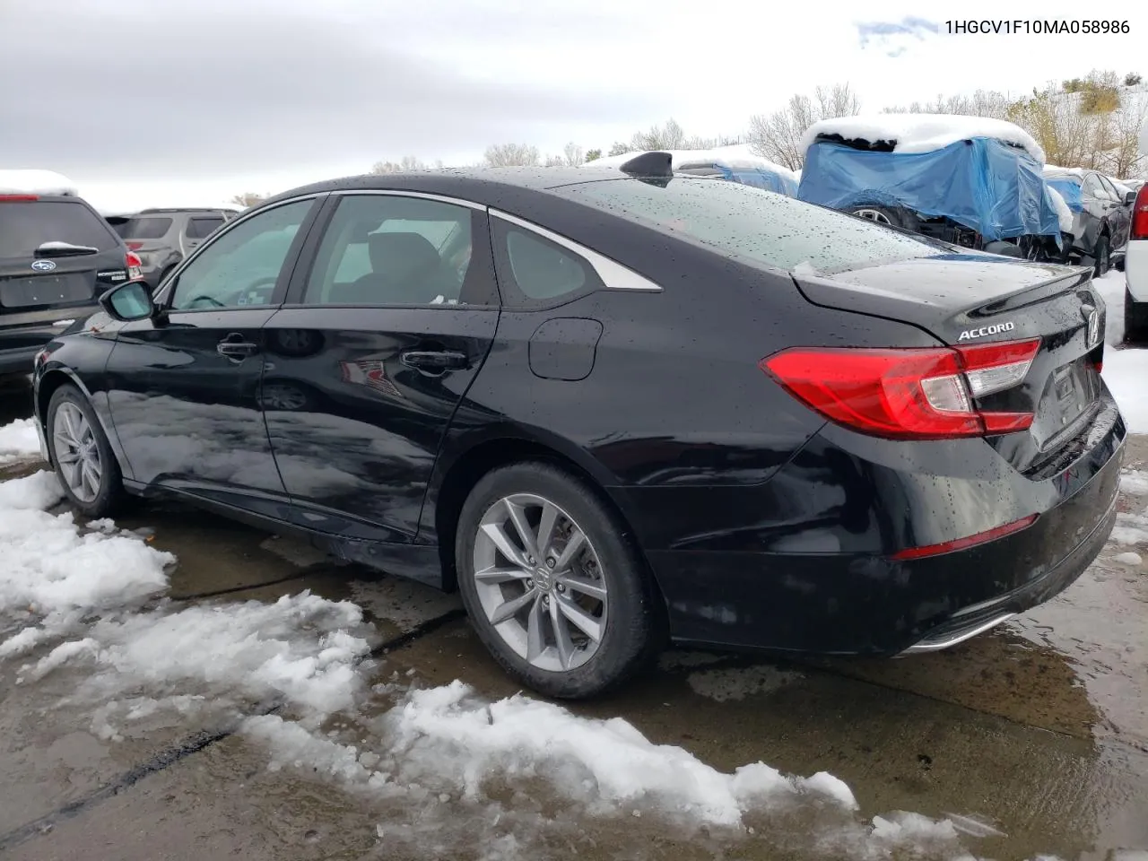 2021 Honda Accord Lx VIN: 1HGCV1F10MA058986 Lot: 79500394