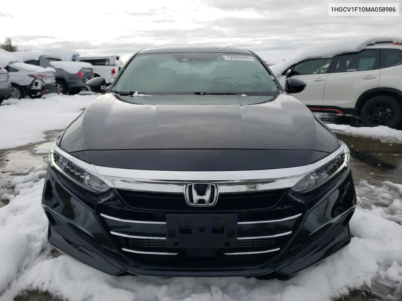 2021 Honda Accord Lx VIN: 1HGCV1F10MA058986 Lot: 79500394