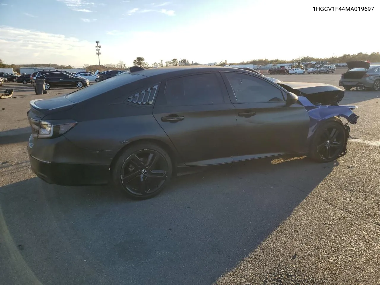 2021 Honda Accord Sport Se VIN: 1HGCV1F44MA019697 Lot: 79733604