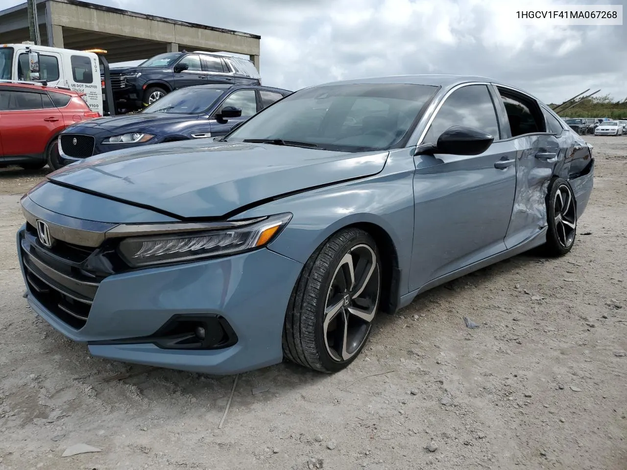 2021 Honda Accord Sport Se VIN: 1HGCV1F41MA067268 Lot: 79738984